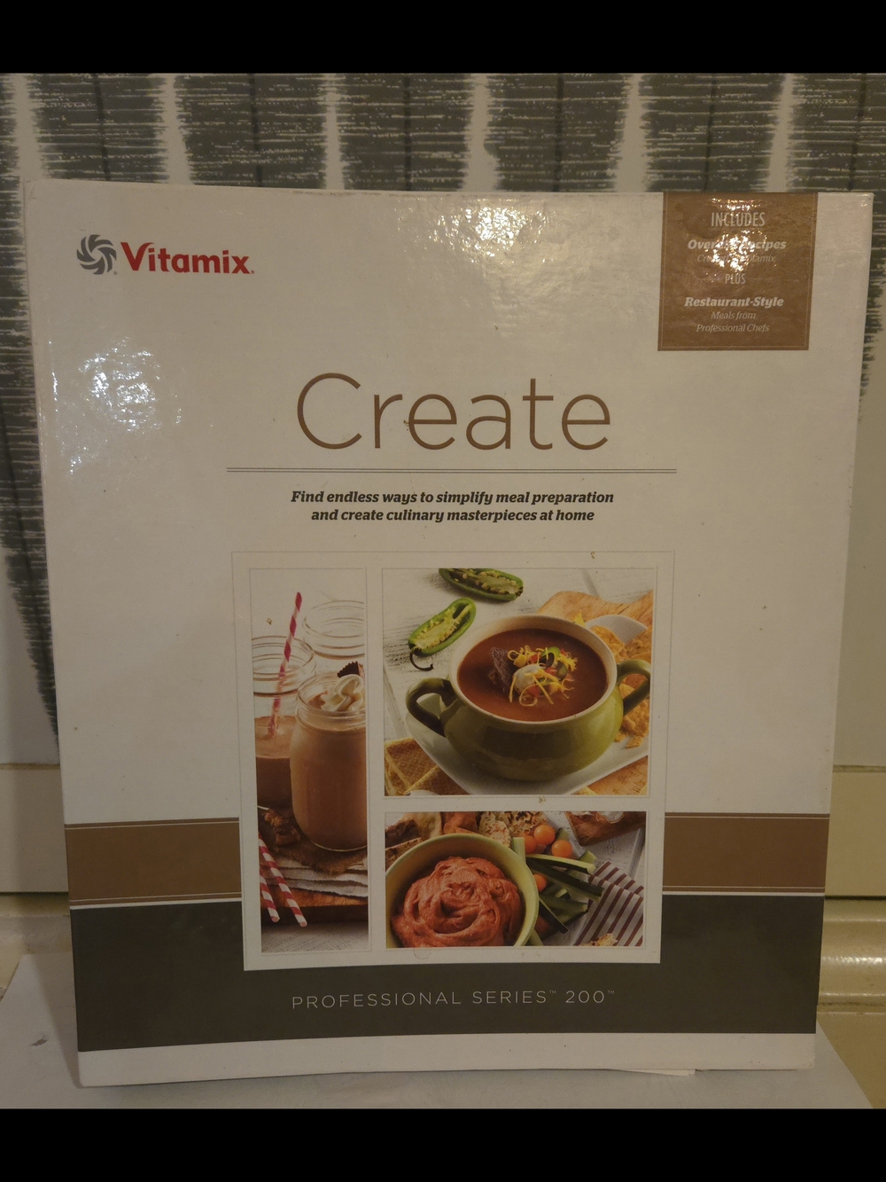 Vitamix Create Cookbook – Professional Series 200 Recipe Book